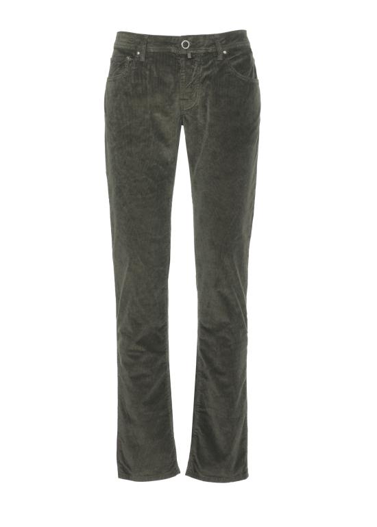 25FW 야콥코헨 스트레이트 팬츠 QE006036 S3653 TRR40 Green