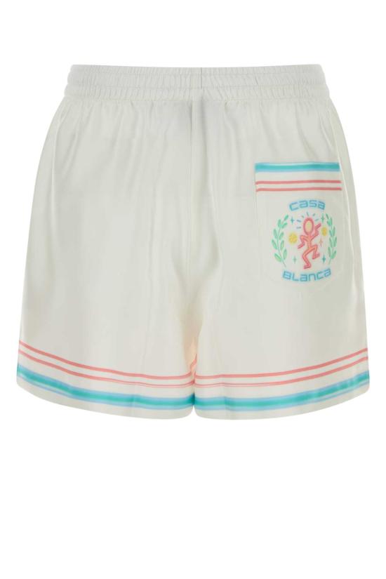 26SS 카사블랑카 숏팬츠 WSP26TR40403 DANCEJOY White - CASABLANCA