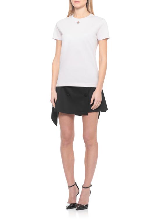 26SS 비비안웨스트우드 PERU 페루 ORB 반팔 티셔츠 3G010017 J001MJ402 Pink - VIVIENNE WESTWOOD