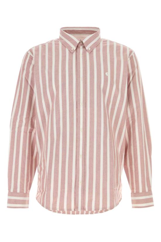 26SS 칼하트 WIP 롱슬리브 데븐 스트라이프 셔츠 I036198 3JDXX Stripped