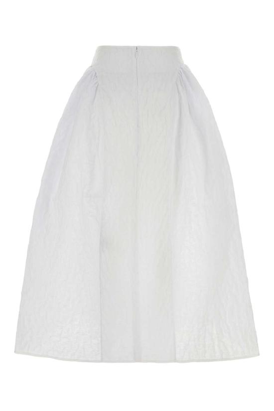 26SS 세실리아 반센 미디 스커트 425RTW17013 WHITE White - CECILIE BAHNSEN