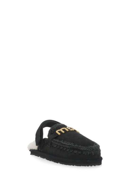 25FW 모우 뮬/슬리퍼 MUFW161024A BKBK Black - MOU