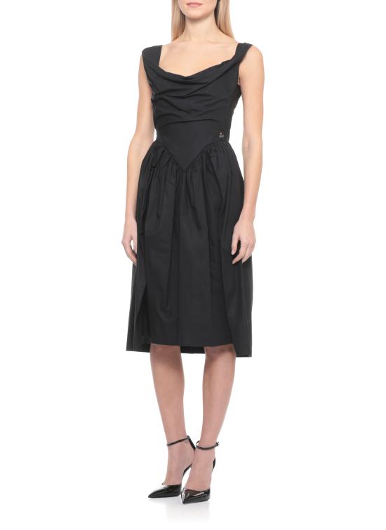 26SS 비비안웨스트우드 선데이 드레스 1101032Z W009Q SWN401 Black - VIVIENNE WESTWOOD