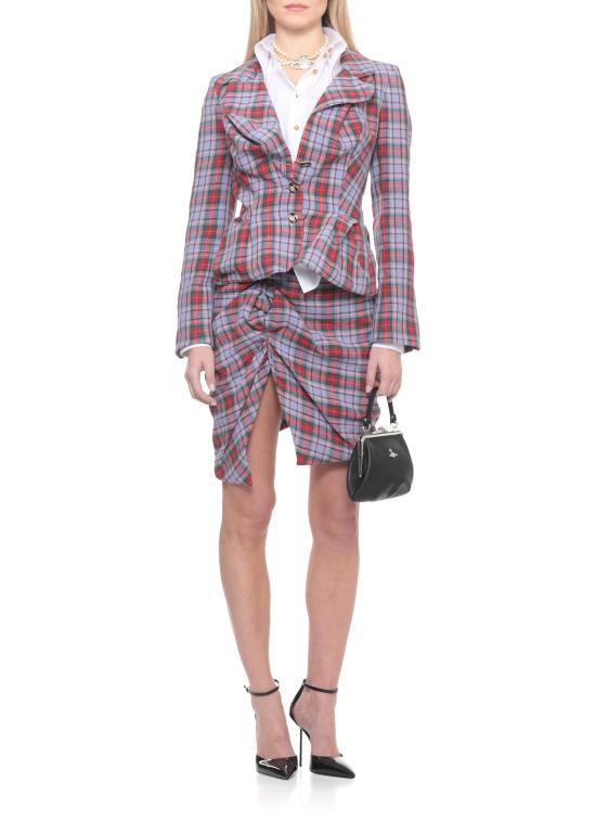 26SS 비비안웨스트우드 미디 스커트 1K010025 W01C6O102 Purple - VIVIENNE WESTWOOD