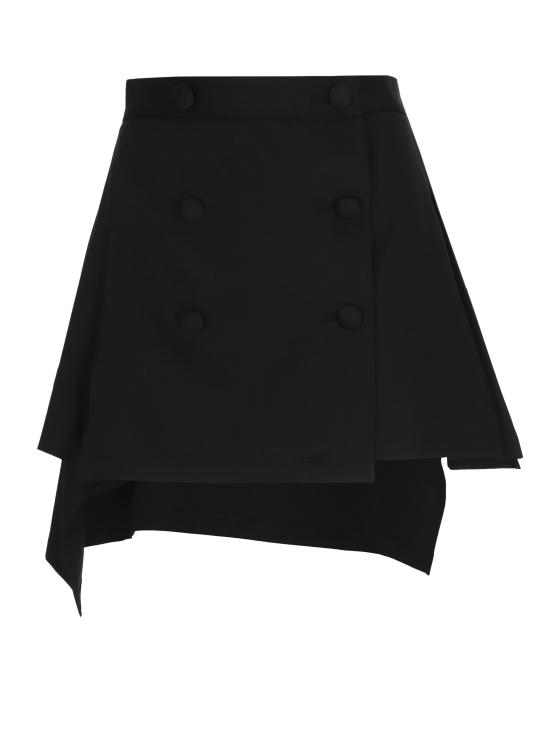 26SS 비비안웨스트우드 미디 스커트 1F020005 W01CLN401 Black