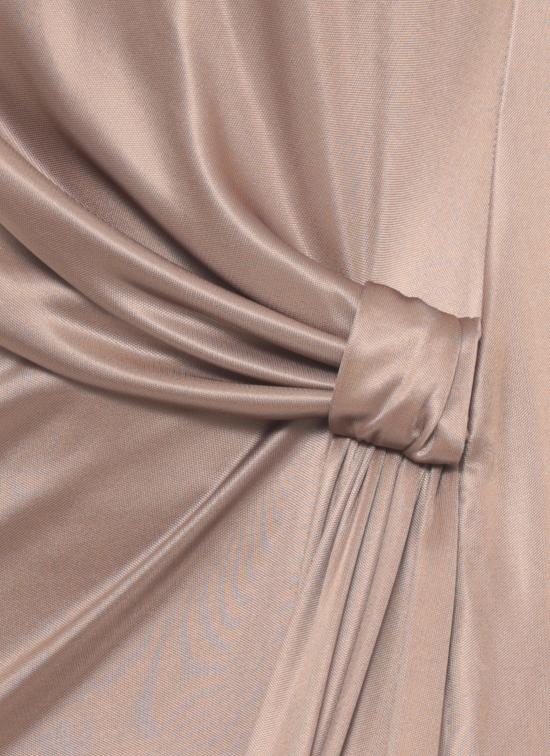 26SS 엘리자베타프랜치 미디 원피스 ABR2461E2 229 Brown - ELISABETTA FRANCHI