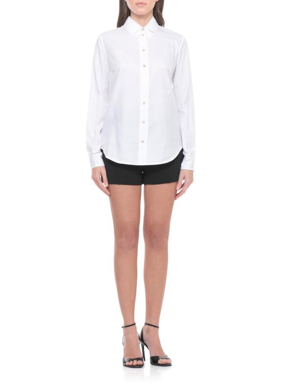 26SS 엘리자베타프랜치 셔츠 CA12561E2 100 White - ELISABETTA FRANCHI