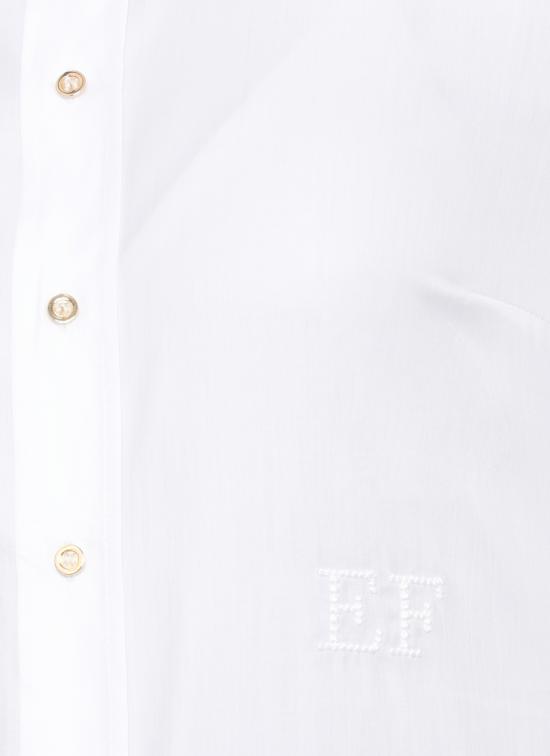 26SS 엘리자베타프랜치 셔츠 CA12561E2 100 White - ELISABETTA FRANCHI
