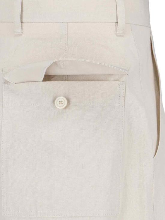 26SS 라르디니 스트레이트 팬츠 PATONIO PAIF66408 150 White - LARDINI