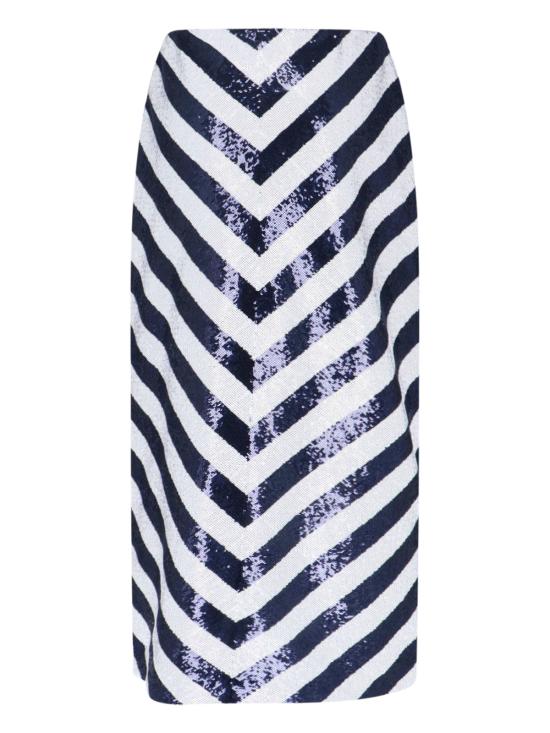 26SS 랄프 로렌 미디 스커트 200 P08047 001 Blue - RALPH LAUREN