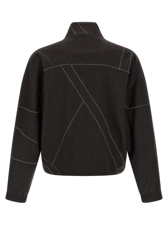 26SS 키코 코스타디노브 자켓 KKSS26J09 53 Brown - KIKO KOSTADINOV