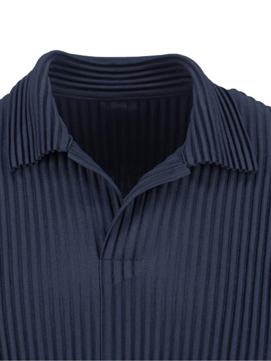26SS 옴므 플리세 이세이 미야케 반팔 티셔츠 HP66JM530 75 Blue - HOMME PLISSE' ISSEY MIYAKE