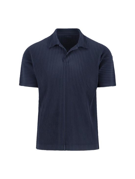 26SS 옴므 플리세 이세이 미야케 반팔 티셔츠 HP66JM530 75 Blue