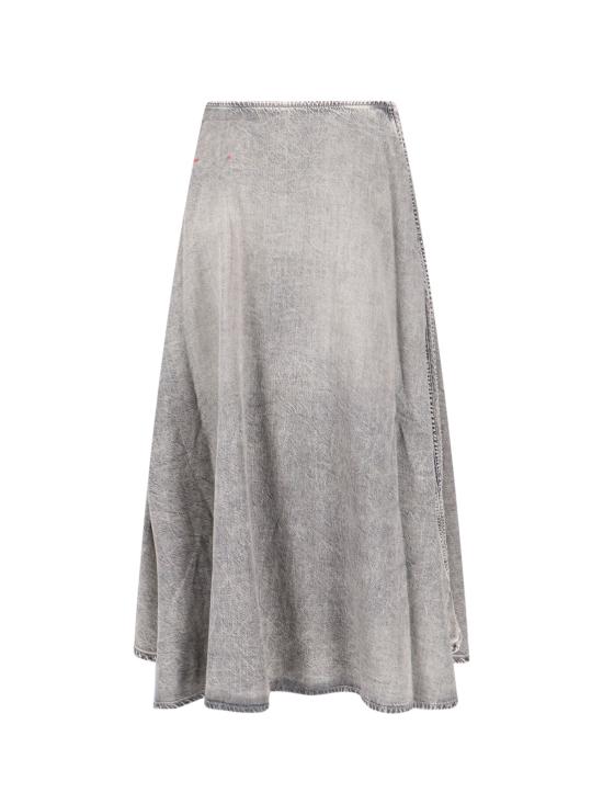 26SS 디젤 미디 스커트 A20224 068UM Grey - DIESEL