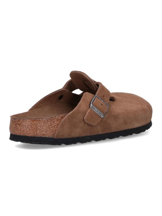 26SS 버켄스탁 BOSTON 보스턴 소프트 풋베드 블로퍼 1030861 DARK TEA Brown - BIRKENSTOCK