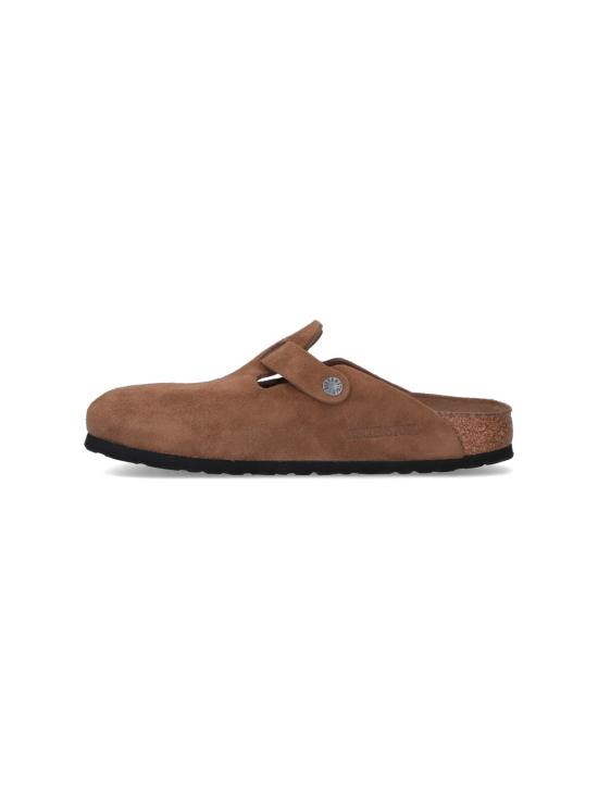 26SS 버켄스탁 BOSTON 보스턴 소프트 풋베드 블로퍼 1030861 DARK TEA Brown - BIRKENSTOCK
