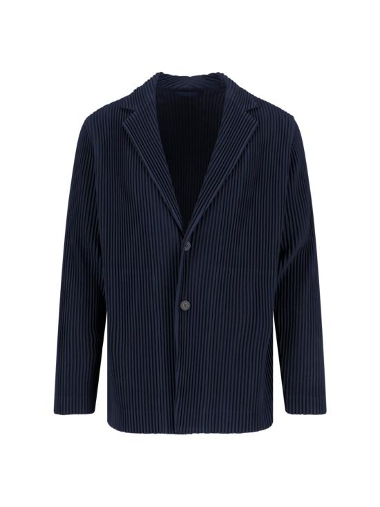 26SS 옴므 플리세 이세이 미야케 수트 자켓 HP66JD501 75 Blue