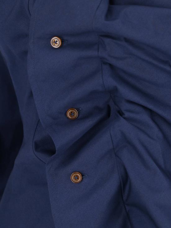 26SS 비비안웨스트우드 셔츠 1501000C W009Q K410 Blue - VIVIENNE WESTWOOD