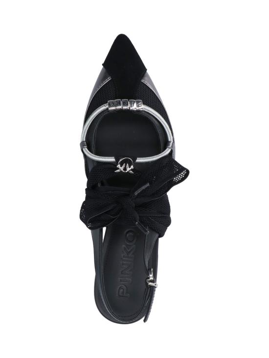 26SS 핑코 플랫 슈즈 SD0547P003 Z99 Black - PINKO