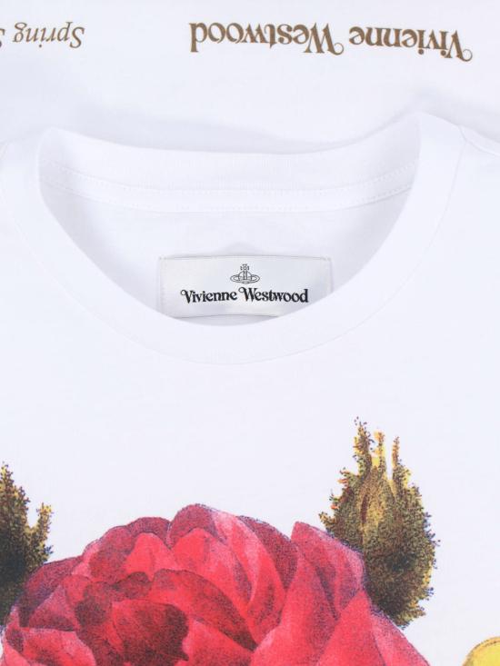 26SS 비비안웨스트우드 반팔 티셔츠 3G01005I J00B9 A401 White - VIVIENNE WESTWOOD