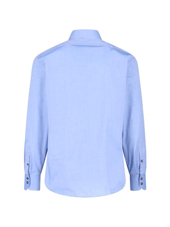 26SS 비비안웨스트우드 긴팔 셔츠 2401000J W01ES K403 Blue - VIVIENNE WESTWOOD