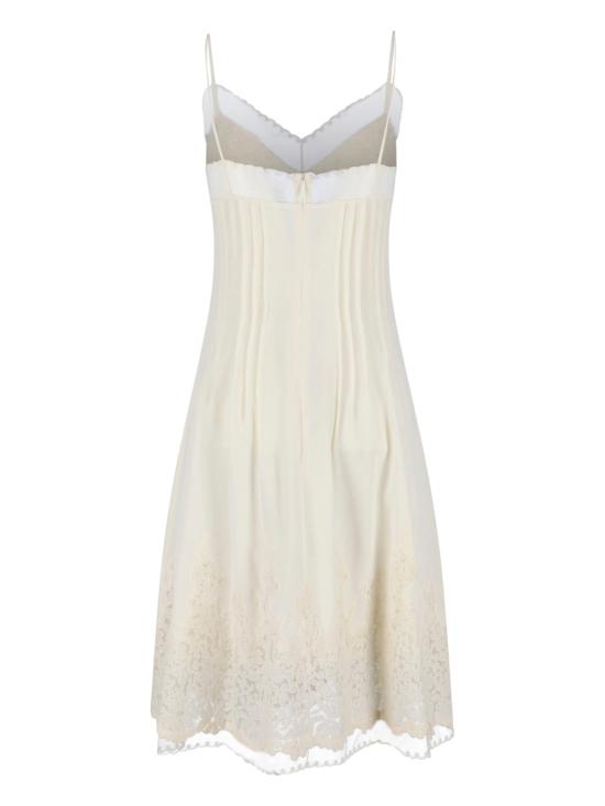 26SS 에르마노 설비노 미디 원피스 D482Q321APVKX 14800 White - ERMANNO SCERVINO