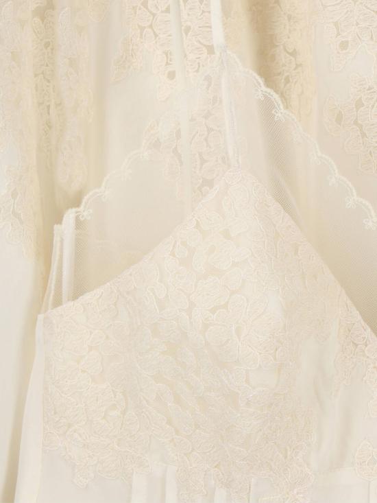 26SS 에르마노 설비노 미디 원피스 D482Q321APVKX 14800 White - ERMANNO SCERVINO