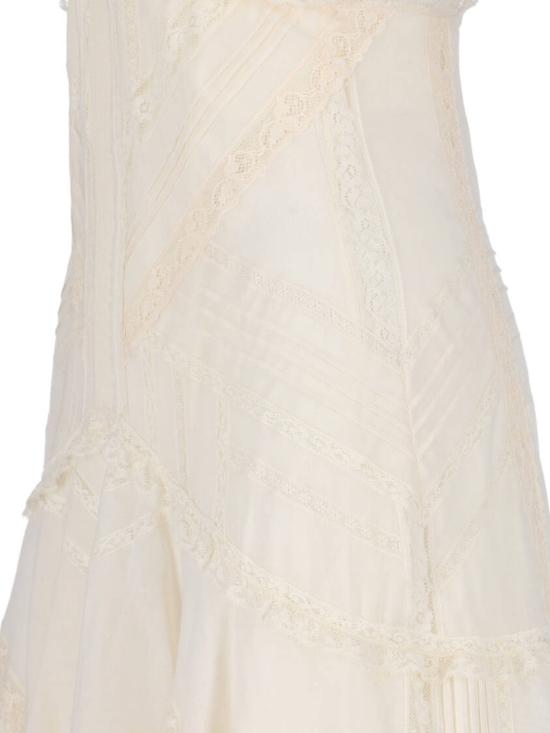 26SS 에르마노 설비노 미디 원피스 D482Q324APCSJBN 10104 White - ERMANNO SCERVINO