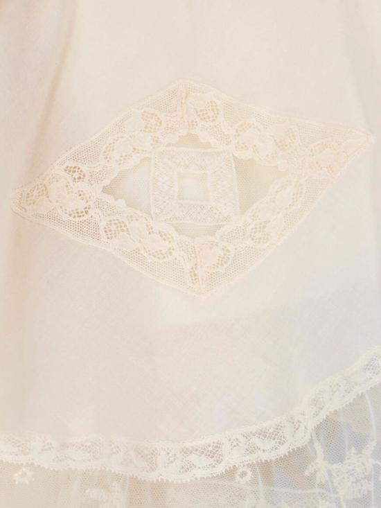 26SS 에르마노 설비노 미디 원피스 D482Q324APCSJBN 10104 White - ERMANNO SCERVINO