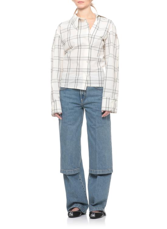 26SS 디 아티코 셔츠 260WCH00045 CCC125AA020 Ivory - THE ATTICO