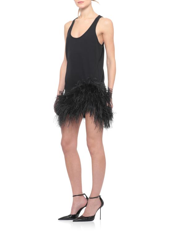 26SS 디 아티코 미디 원피스 260WCA00487 JJJ073MU100 Black - THE ATTICO