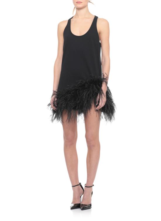 26SS 디 아티코 미디 원피스 260WCA00487 JJJ073MU100 Black - THE ATTICO