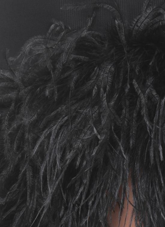 26SS 디 아티코 미디 원피스 260WCA00487 JJJ073MU100 Black - THE ATTICO