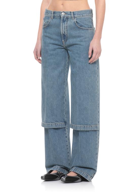 26SS 디 아티코 데님 팬츠 260WCP00294 DDD116AA024 Blue - THE ATTICO