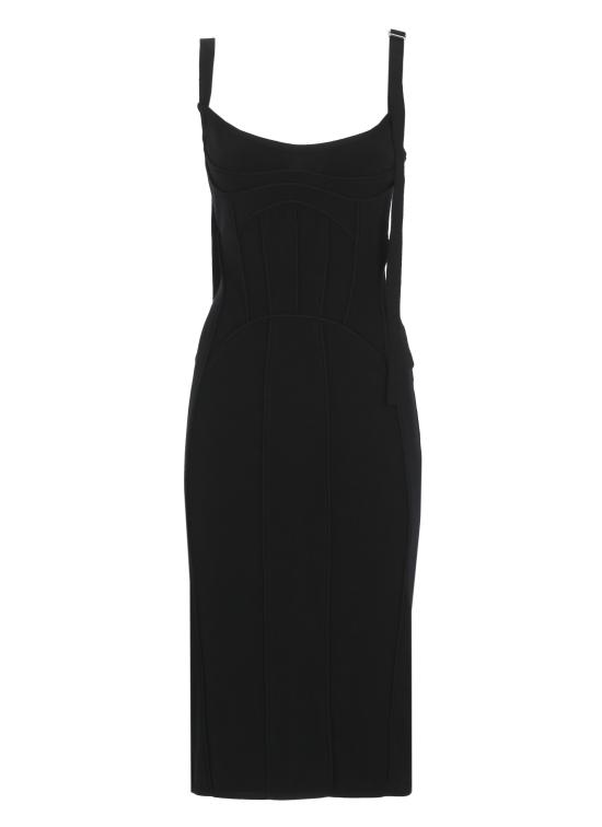 26SS 디 아티코 미디 원피스 260WCW00270 KVP001AA100 Black