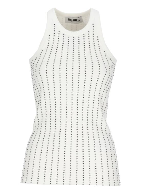 26SS 디 아티코 민소매 티셔츠 260WCN00004 JJJ073TR001 White