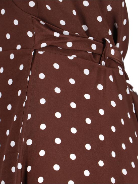 26SS 파로쉬 미디 원피스 D726177 808 Brown - PAROSH