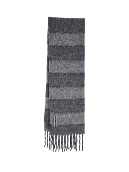 26SS 아워레가시 머플러/스카프 A2268ES STATIC STRIPE FUZZY ALPACA Grey