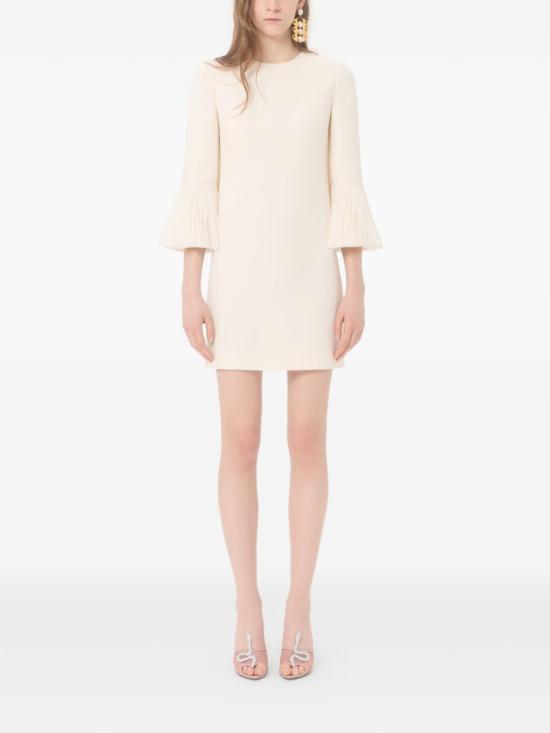 26SS 발렌티노 가라바니 미디 원피스 BVAKF51CF A03 White - VALENTINO GARAVANI