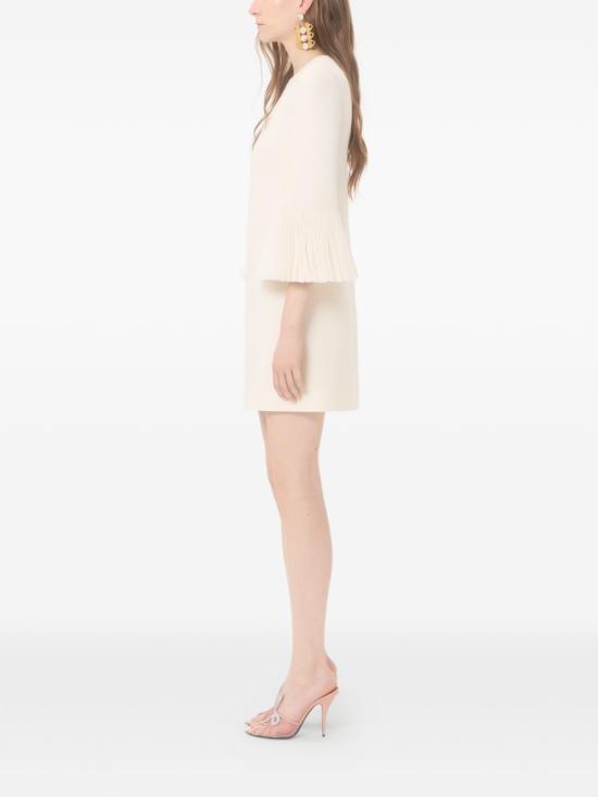 26SS 발렌티노 가라바니 미디 원피스 BVAKF51CF A03 White - VALENTINO GARAVANI