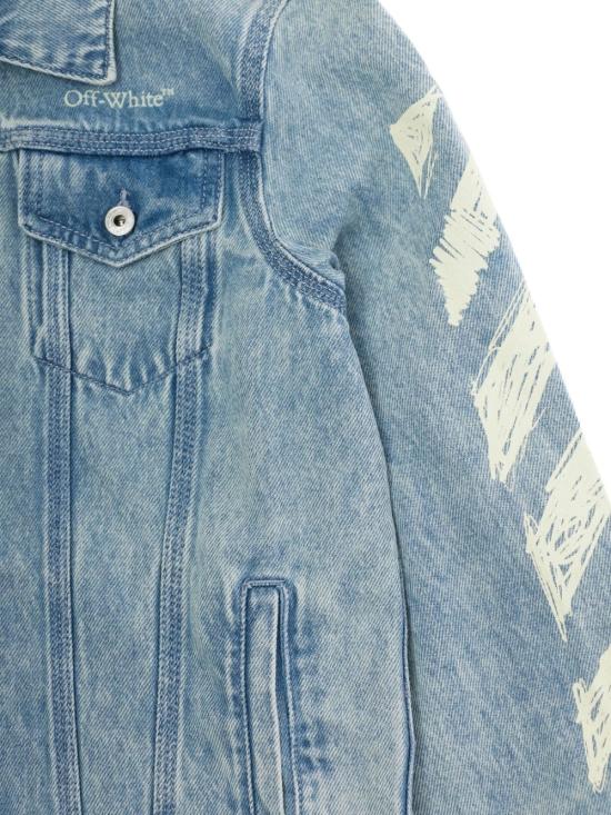 26SS [키즈] 오프화이트 패딩 44GYE001S26D001452 LB Clear Blue - OFF WHITE