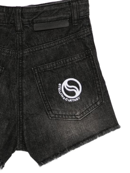 26SS [키즈] 스텔라 맥카트니 쇼츠/버뮤다 TY6D69 Z3543930 Black - STELLA MCCARTNEY