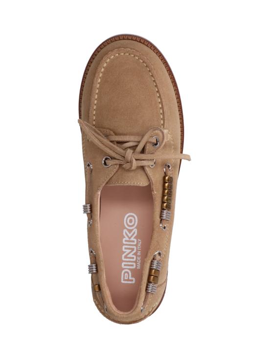 26SS 핑코 로퍼 SD0539P002 I35 Beige - PINKO