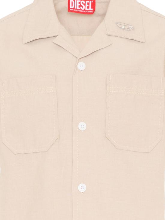 26SS [키즈] 디젤 셔츠 J02671KXBSN K141 White - DIESEL