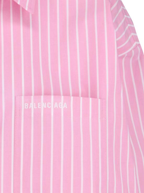 26SS 발렌시아가 셔츠 857837 TPM26 5621 Pink - BALENCIAGA