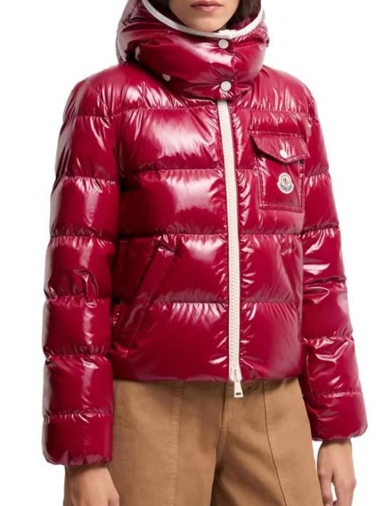 26SS 몽클레어 숏패딩 L10931A00094597EU 470 PLUM - MONCLER