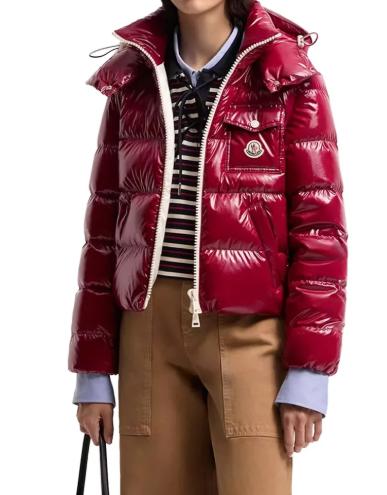 26SS 몽클레어 숏패딩 L10931A00094597EU 470 PLUM - MONCLER