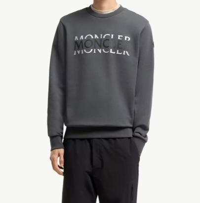26SS 몽클레어 로고 코튼 저지 롱 슬리브 티셔츠 L10918G0000489AZY 944 - MONCLER