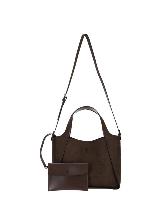 26FW 스텔라 맥카트니 로고 크로스바디 토트백 513860WP0547 2017 MOKA - STELLA MCCARTNEY