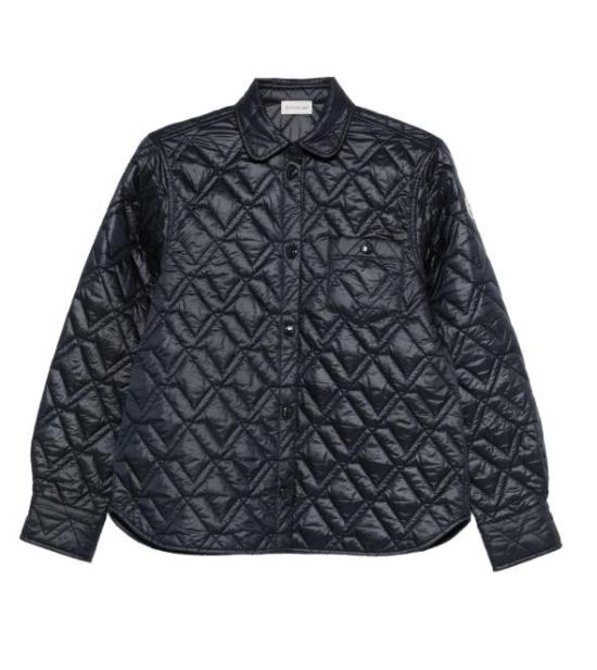 26SS 몽클레어 다이아몬드 퀼팅 패딩 셔츠 자켓 L10932F00001788UY 778
